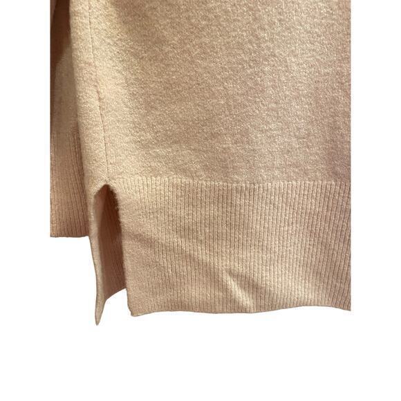 Madewell Open Front Cardigan Light Pink Merino Wool & Alpaca Oversized Small - Picture 8 of 10